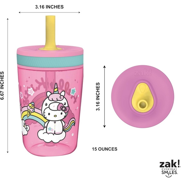 Zak! 2 pack bundle tumblers - BRAND NEW IN BOX - Picture 2 of 7
